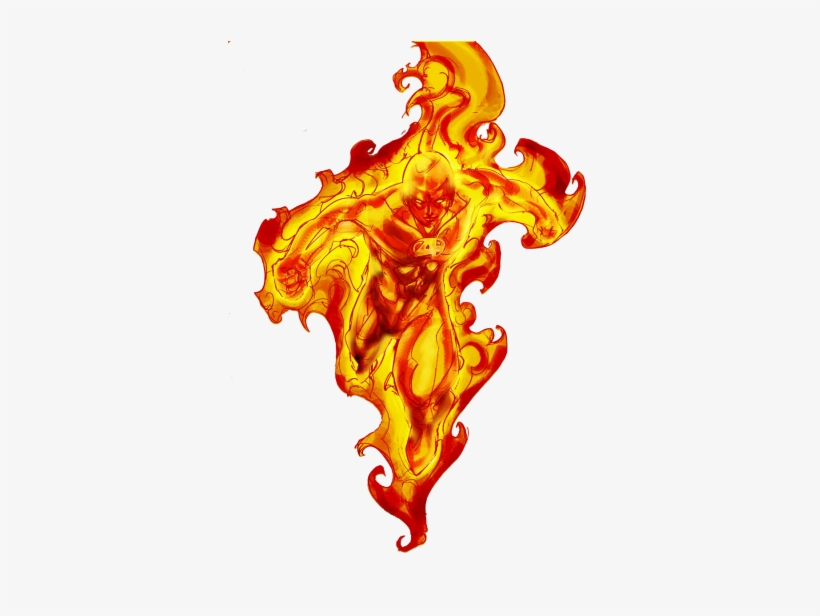 Torch, Flame, Olympic Png Image And Clipart For Free - Human Torch Comic Png, transparent png download
