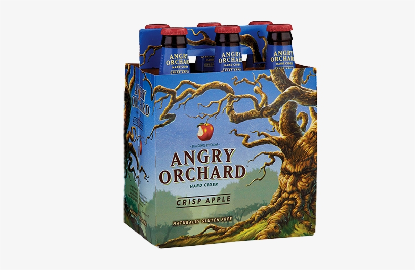 Angry Orchard - Description - Specification - Angry Orchard Crisp Apple Hard Cider - 6 Pack, 12 Fl, transparent png download