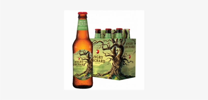Angry Orchard, Green Apple Cider, Green Apple, Cider, - Angry Orchard - Traditional Dry Nv (12oz Bottles), transparent png download