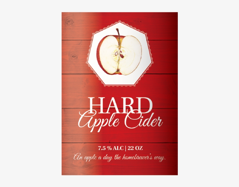 Hard Apple Cider Basic Label - Hard Apple Cider Label, transparent png download