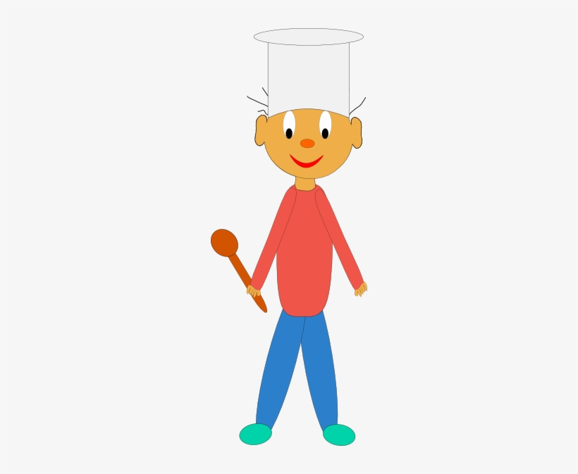 Cook Chef Cartoon Clip Art At Clker - Chef Cartoon, transparent png download