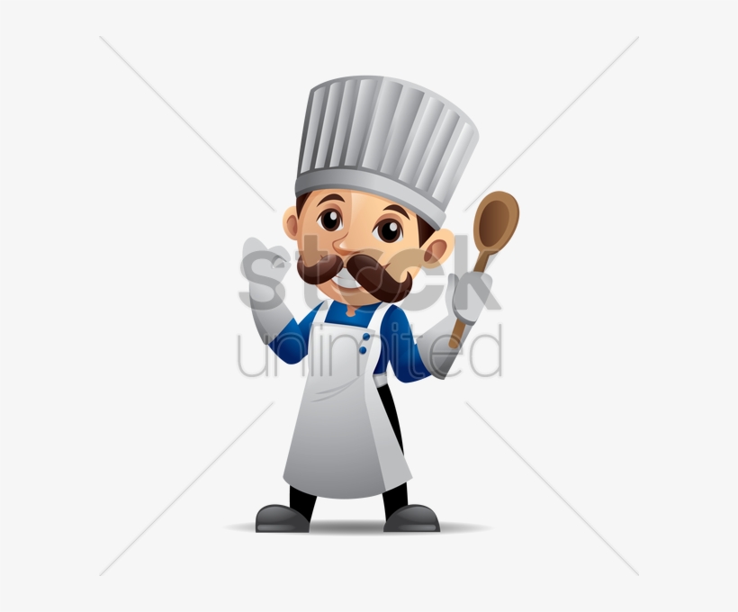 Holding A Wooden Spoon With Okay Hand - Chef Ok Hand Png, transparent png download