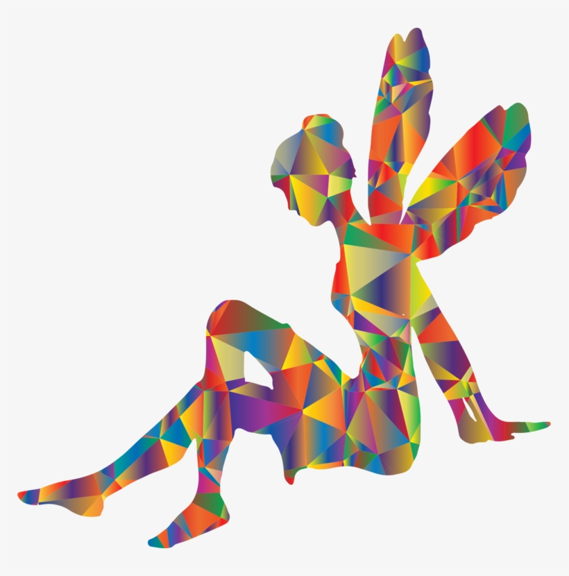 Silhouette Fairy Godmother Drawing Computer Icons - Silhouette Fairy Png, transparent png download