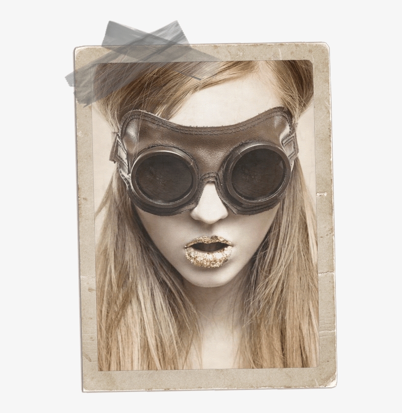 Whatever You'd Call This Gold-lipped Steampunk Fairy - Thumbnail, transparent png download