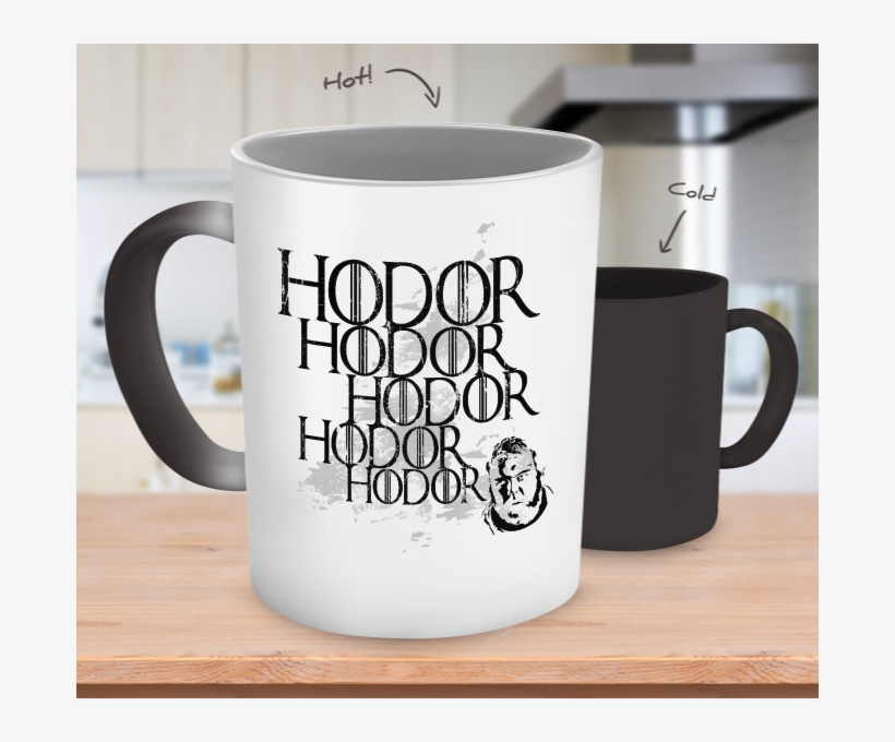 Hodor Color Changing Mugs & Coffee Cups - Color Changing Coffee Mug - Christian Gifts, transparent png download