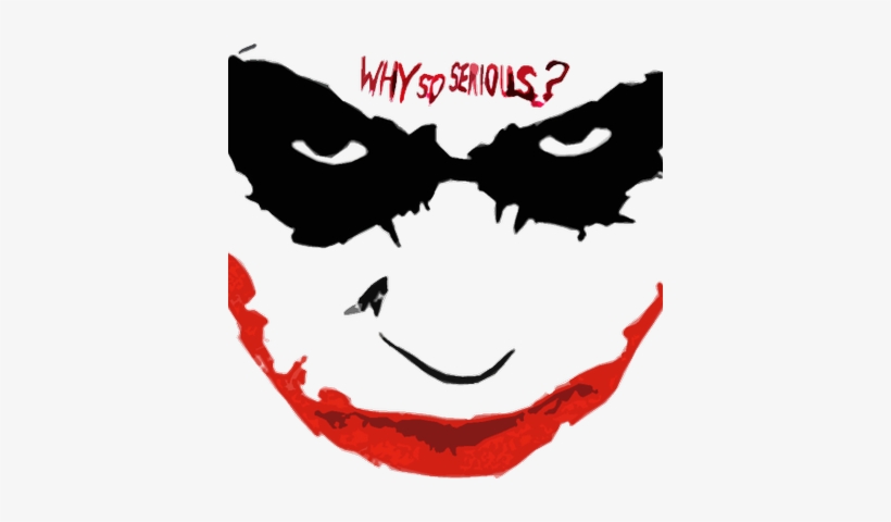 Kaospas - Com - Joker Why So Serious Blood Playmat + Free Rfg Small, transparent png download