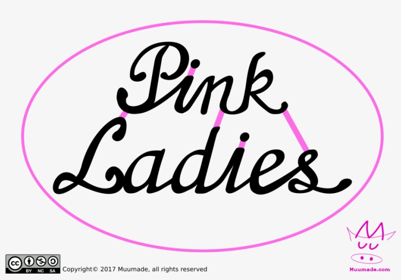 Grease Pink Lady Logo - Grease, transparent png download