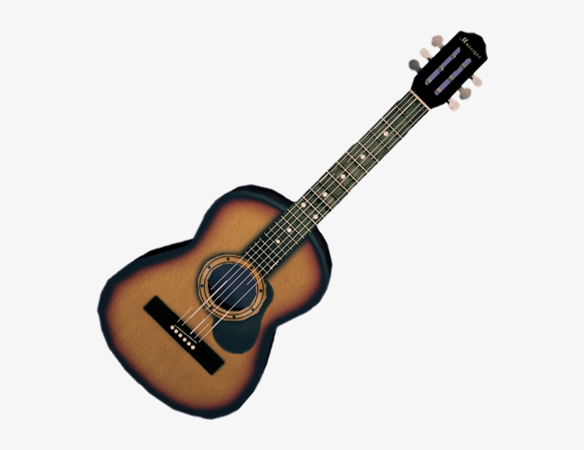 Dead Rising Acoustic Guitar - Fender Pm2 Parlor, transparent png download