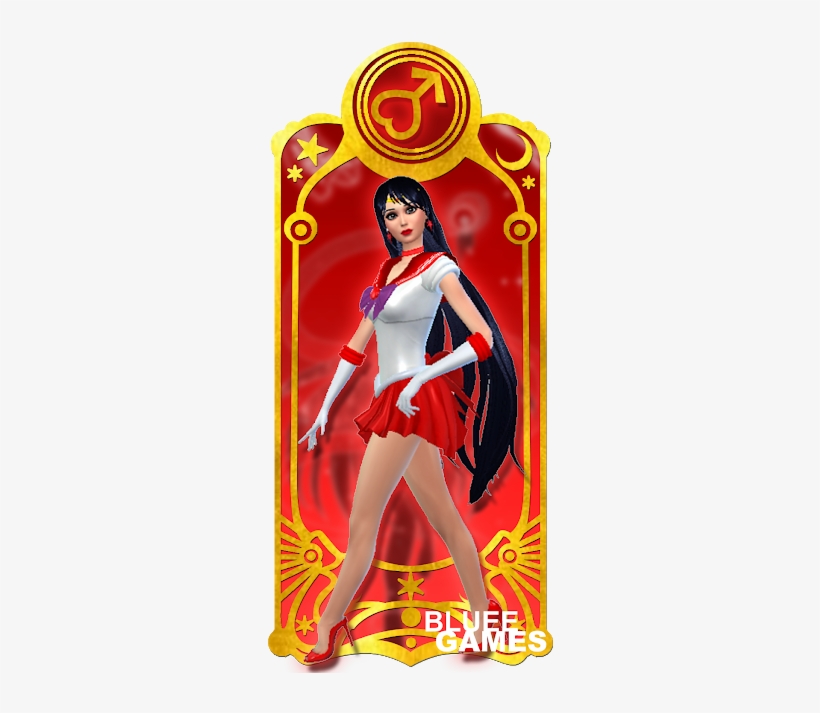 Sailor Moon Crystal - Sailor Mars, transparent png download