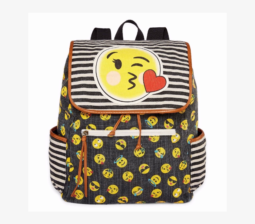 emoji rolling backpack