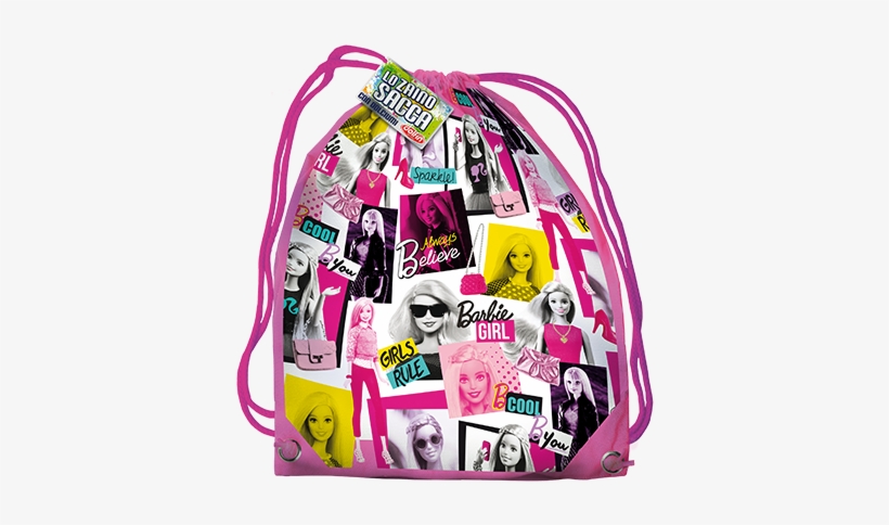 Licensed Backpack - Emoji - Barbie - Il Trenino Thomas - Barbie, transparent png download
