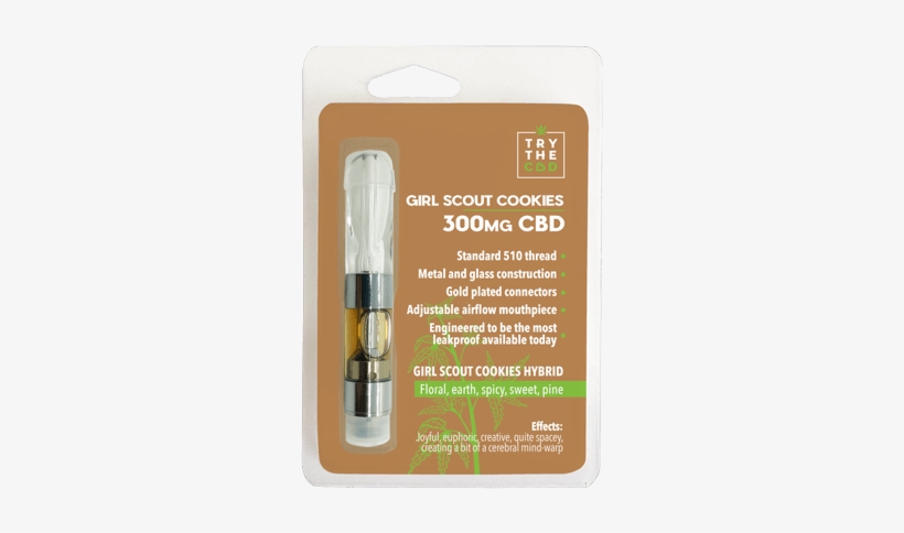 Girl Scout Cookies Vape Cart - Granddaddy Purple Oil Cartridge, transparent png download