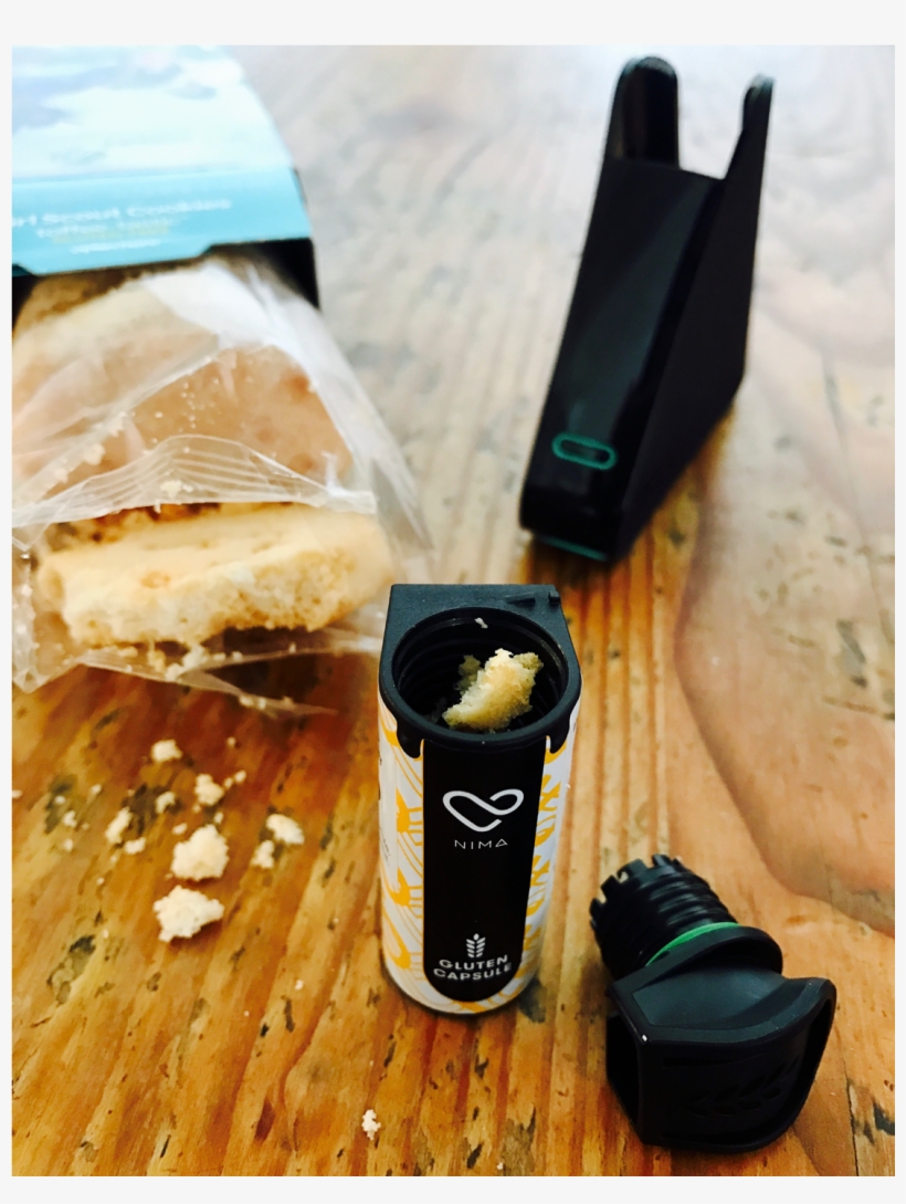 Gluten-free Girl Scout Cookies In Nima Capsule - Nima, transparent png download