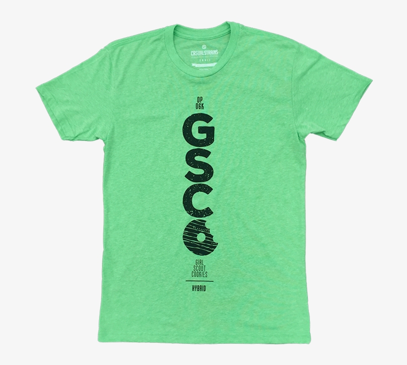 Girl Scout Cookies Green - Active Shirt, transparent png download