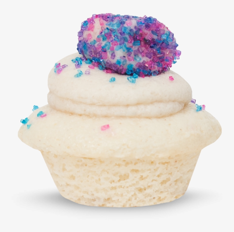 Sugar Cookie Cupcake Small Side View Image - Sugar Cookie, transparent png download