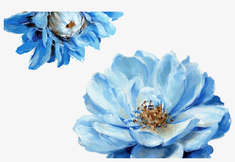 Blue Flowers For Free Download On Mbtskoudsalg Gardening - Lisa Audit Art, transparent png download