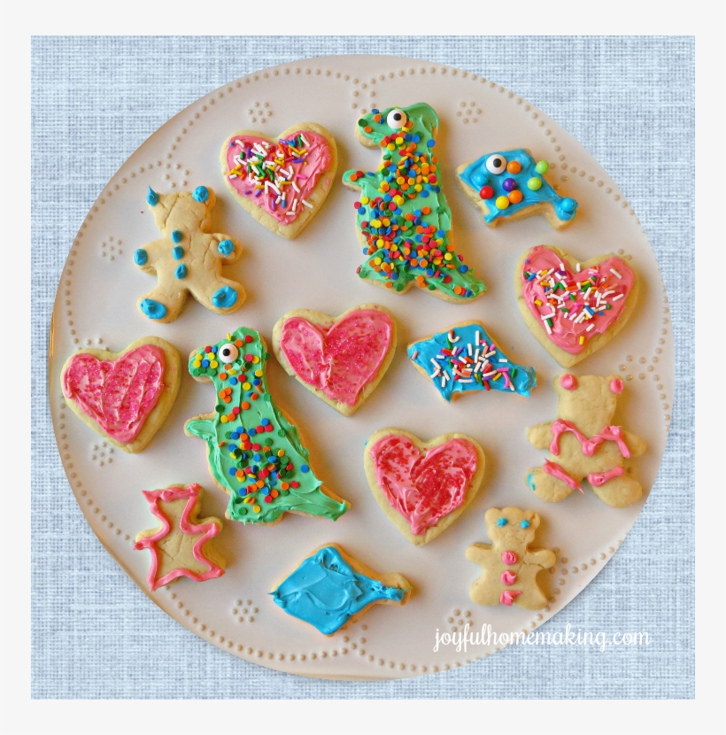 Egg Free Kid Friendly Sugar Cookie Recipe - Sugar Cookie, transparent png download