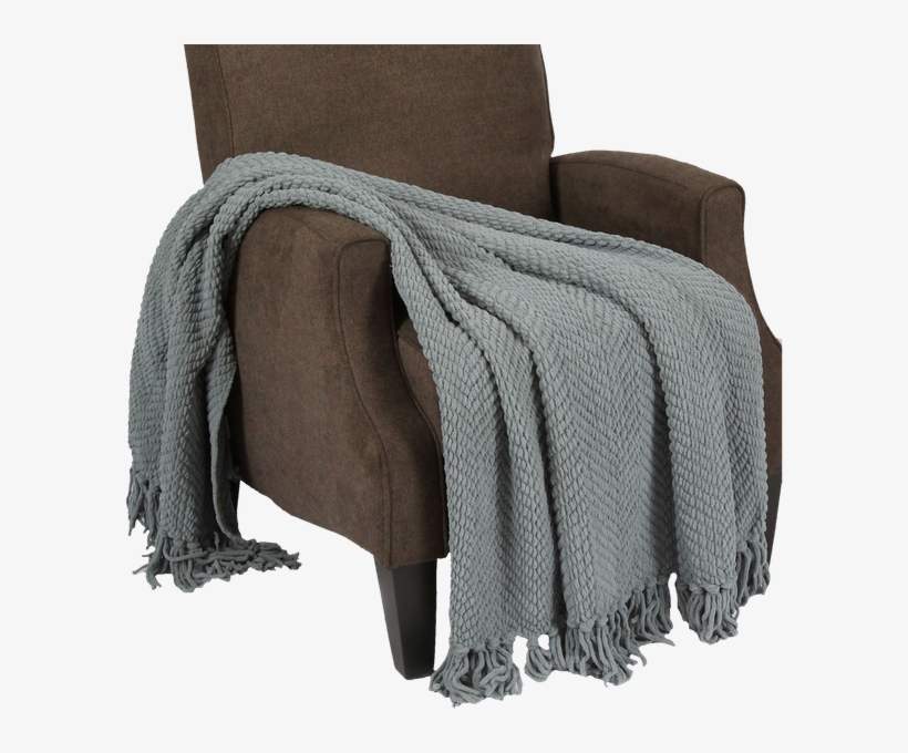 Sidon Tweed Knitted Throw Blanket By Varick Gallery - Boon Throw & Blanket Tweed Jumbo Throw Blanket,, transparent png download