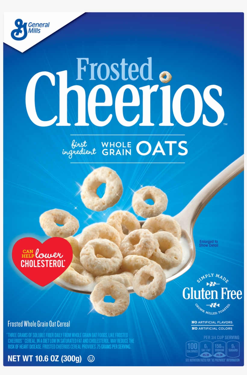 Frosted Cheerios Gluten Free Breakfast Cereal Oz Box - Frosted Cheerios, transparent png download
