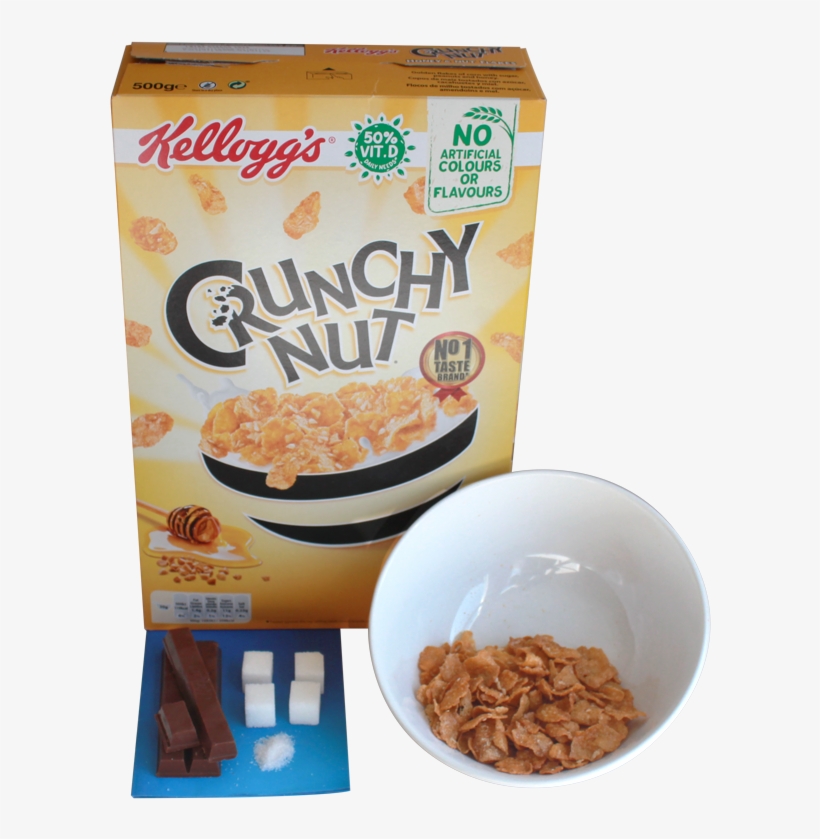 Crunchy Nut Cornflakes Are Also An Offender With - Kelloggs Crunchy Nut 500g, transparent png download