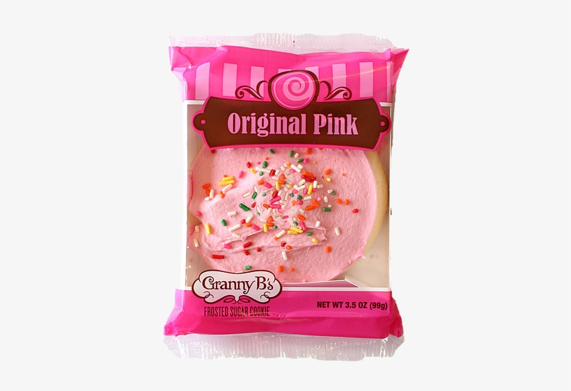 Granny B's Pink Sugar Cookie- - Pink Granny B Cookies, transparent png download