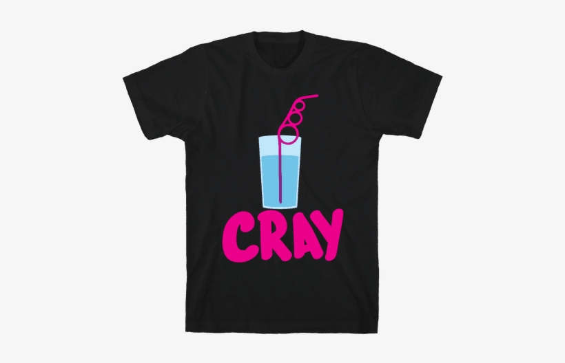 Cray-z Straws Tee - Tshirt Christmas, transparent png download