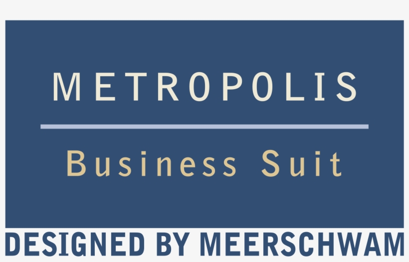 Metropolis Business Suit Logo Png Transparent - Suit, transparent png download