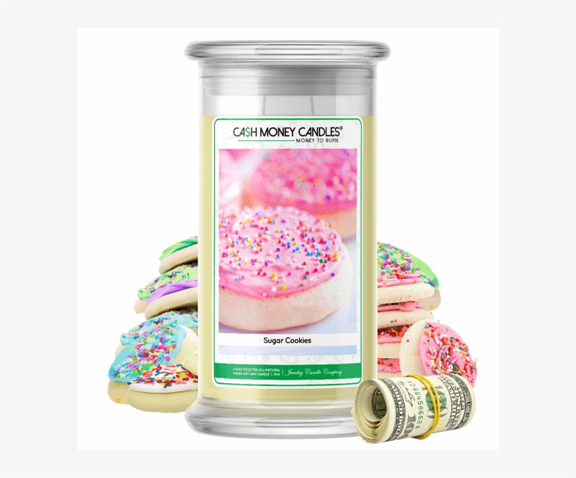 Sugar Cookies - Candle, transparent png download