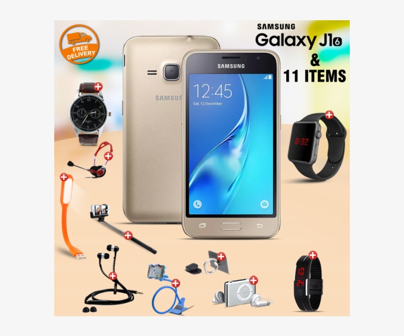 Creative 11 In 1 Bundle Offer, Samsung J120, Portable - Principal, transparent png download