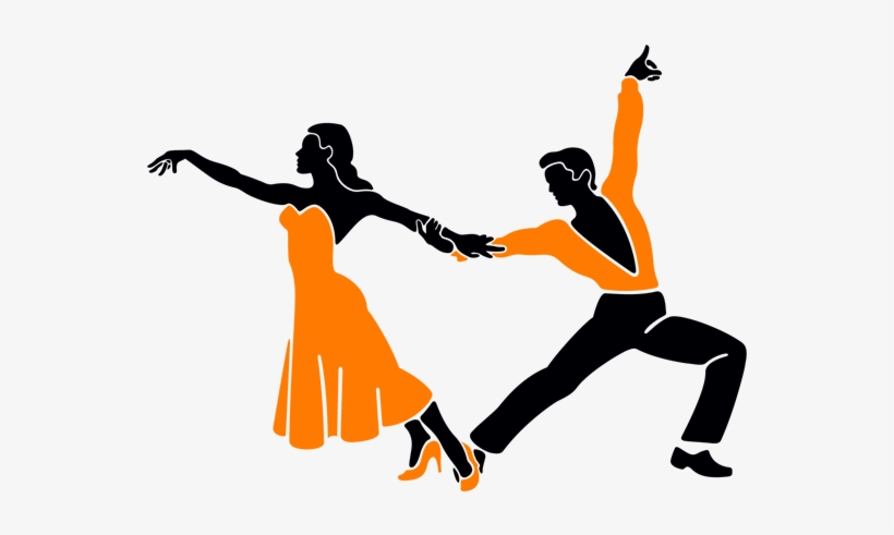 Salsa - Silhouette Salsa Dancers Transparent, transparent png download