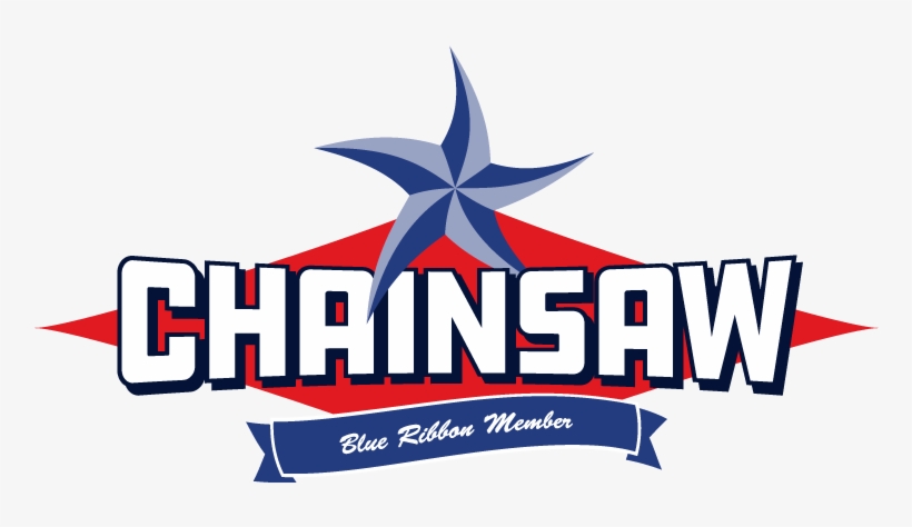 Blue Ribbon Membership - Chainsaw, transparent png download