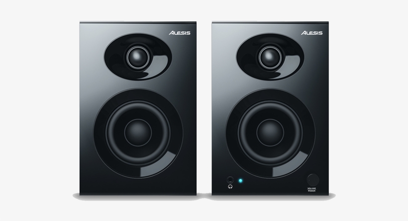 Alesis Elevate 3 Mkii Powered Desktop Studio Speakers, transparent png download