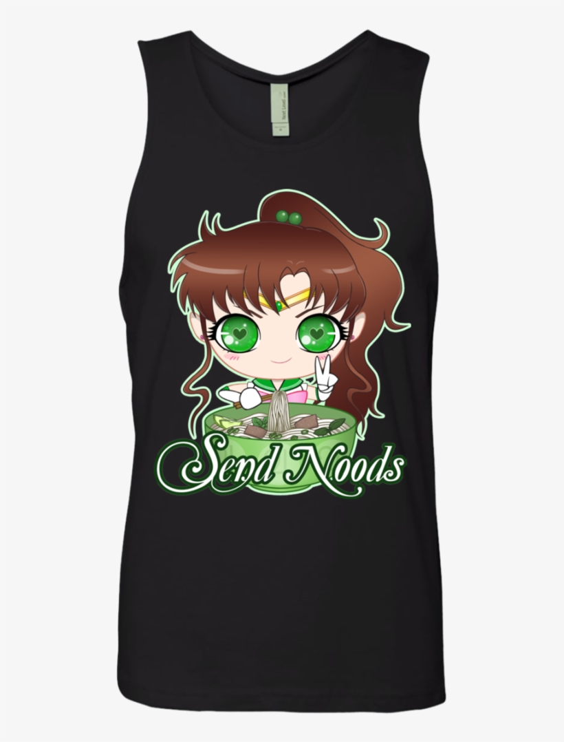 Sailor Jupiter Send Noods Next Level Men's Tank - Sailor Jupiter, transparent png download