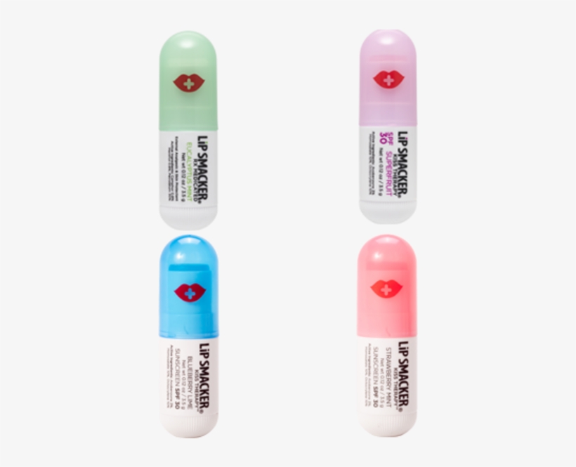Kiss Therapy Spa Berry Lip Balm 4-pack - Lip Smacker Kiss Therapy, transparent png download