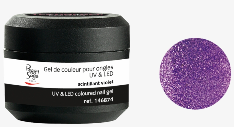 Color It Coloured Uv & Led Nail Gel - Peggy Sage Color Gel, transparent png download