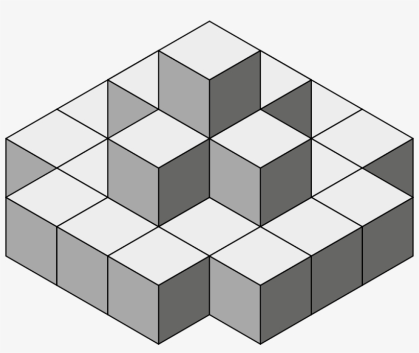 Soma Cube Symmetry Regular Polytope Black And White - Soma Cube, transparent png download