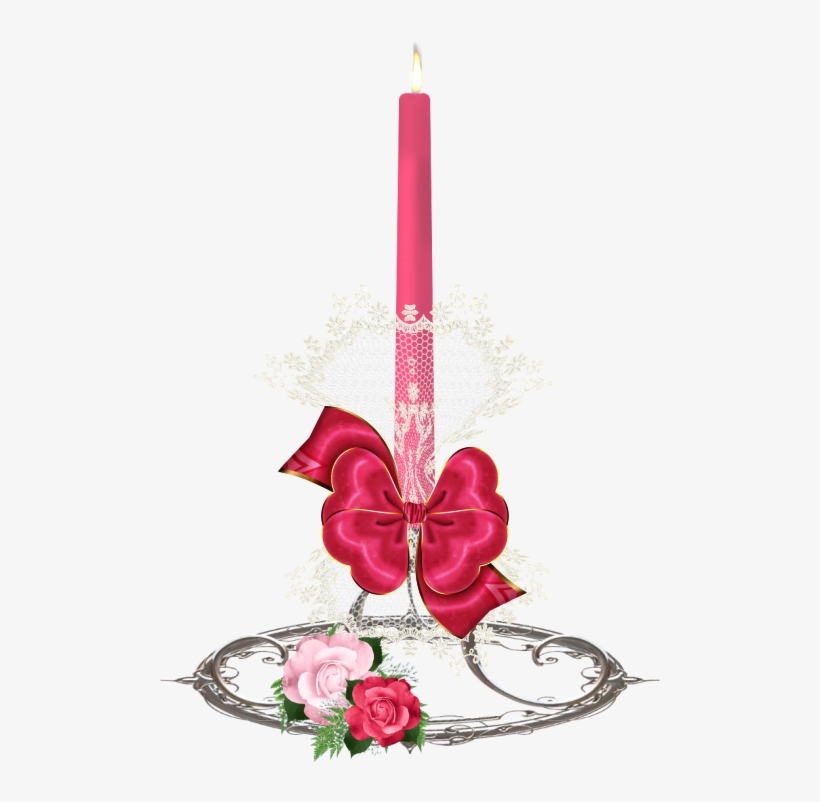 Pin By Sl Gudiel On Borders, Frames Png - Candle Rose Png, transparent png download
