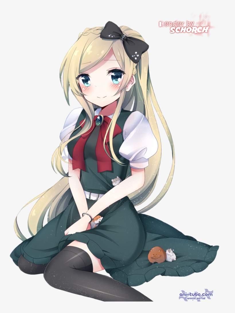 Anime Girl Render By Schorch2812-d7j5meo - Danganronpa V2 Sonia, transparent png download