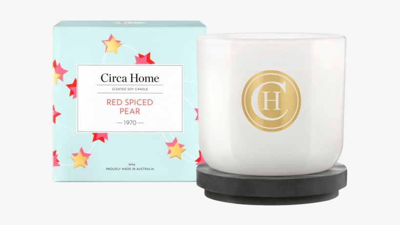 Circa Home 2016 Limited Edition 1970 Red Spiced Pear - Red Spiced Pear Candle 260g By Circa Home 1970, transparent png download