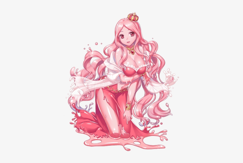 0068 Full - Monster Musume Queen Slime, transparent png download