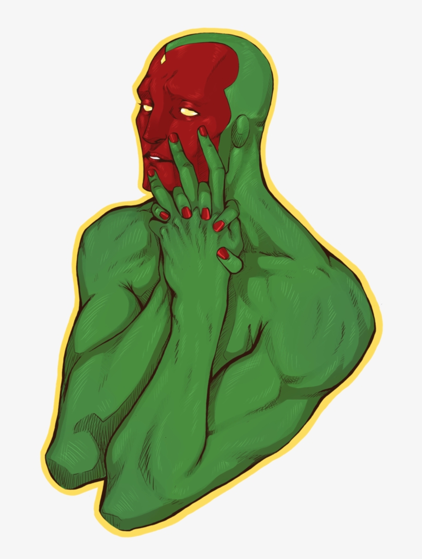 Marvel Vision Png - Vision, transparent png download