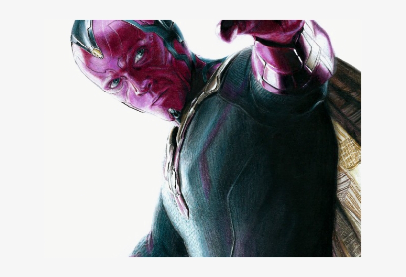 Marvel Vision Clipart Png - Paul Bettany Workout For Vision, transparent png download