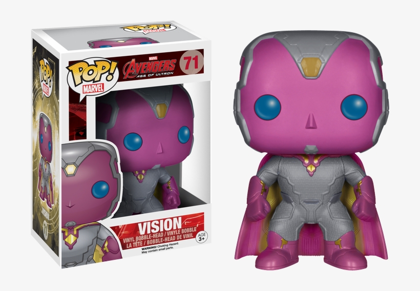 Avengers Age Of Ultron - Funko Pop Vision 71, transparent png download