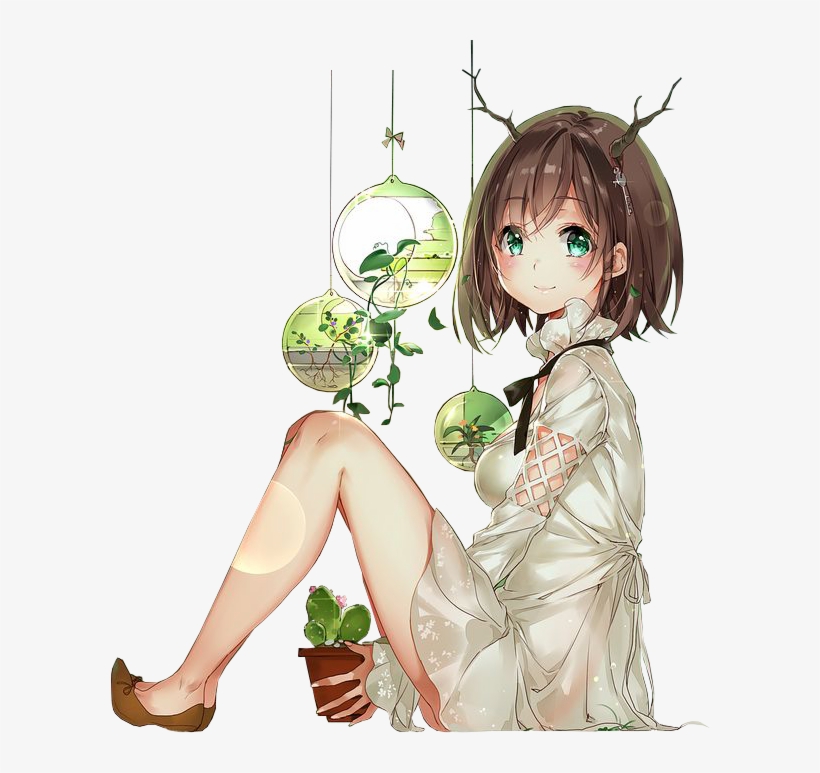 Anime Render Green, transparent png download