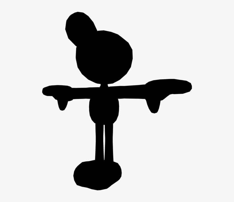 Download Zip Archive - Game And Watch Smash 4 Model, transparent png download