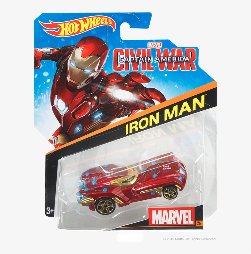 Hot Wheels Marvel Civil War, transparent png download