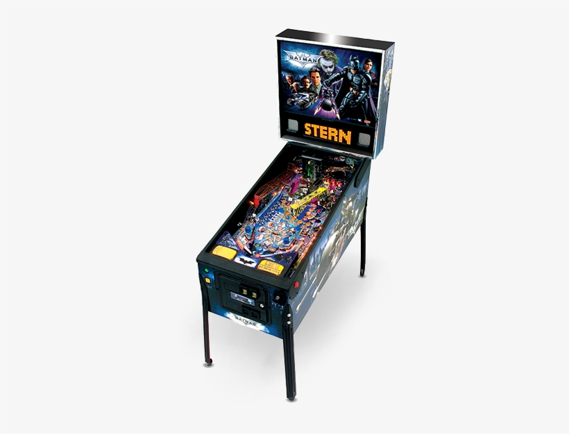 These Games Will Not Operate In Countries With 50 Cycle - Stern Batman The Dark Knight Pinball Machine, transparent png download