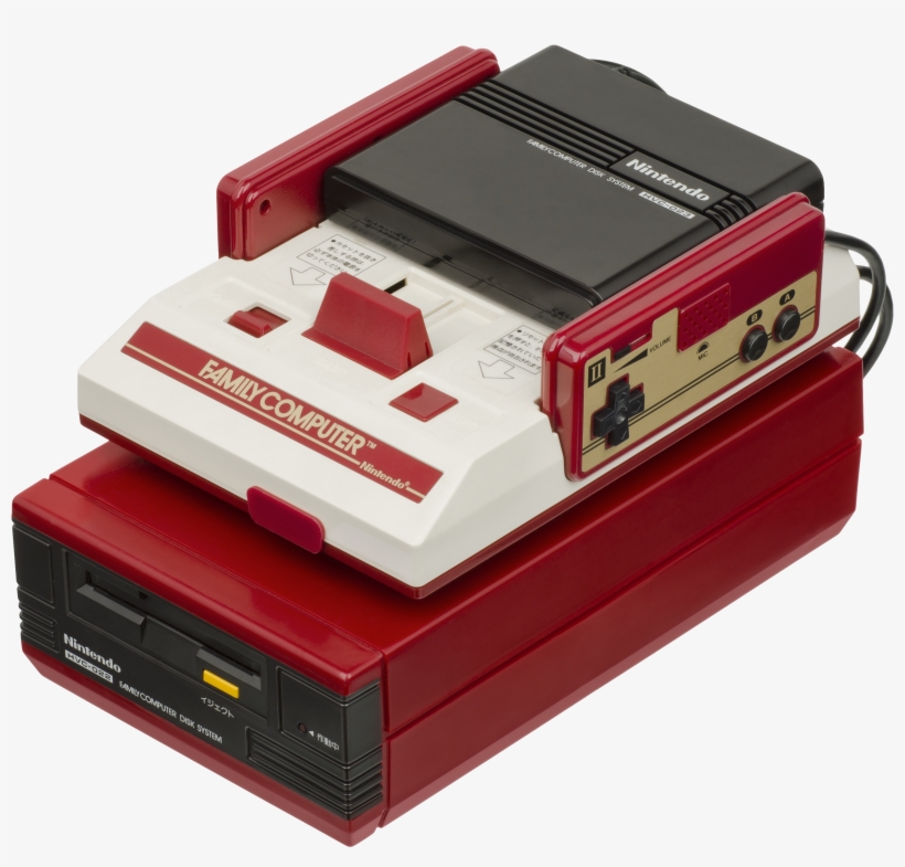 Back In Japan, The Big N Released The Famicom Disk - Famicom Disk System, transparent png download