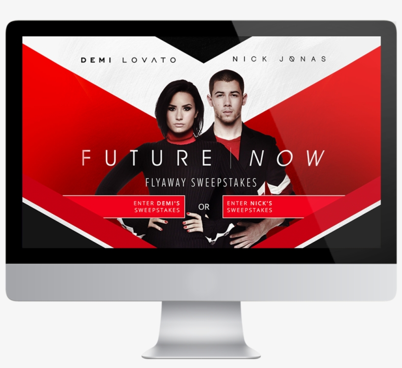 Demi Lovato & Nick Jonas - Aesch, transparent png download