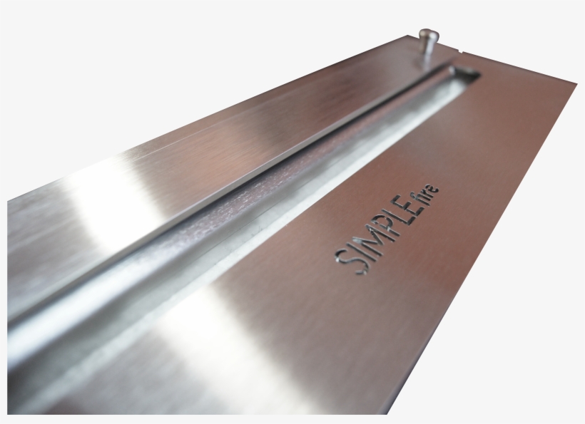 Ethanol Fireplace Simple Fire Frame 600 - Wood, transparent png download